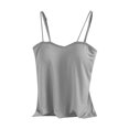 thumbnail image 1 of Yuyuzo Camisole for Women Plus Size Basic Undershirt Spaghetti Strap Basic Base Layer Cami Tank Top, 1 of 3