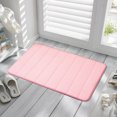 thumbnail image 4 of Bovemsi Clearance Memory Foam Bath Mat Bathroom Rugs Toilet Soft Non Slip Mat Bathroom Bedroom Floor Shower Rug Decor Comfortable Water Absorbent Machine Washable Easier To Dry Floor Rug Mats, 4 of 4