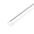 thumbnail image 1 of Unique Bargains 2pcs Clear Rigid PVC Pipe 1/4' ID x 5/16' OD x 1.6ft 0.04' Wall Round Tube Tubing, 1 of 5