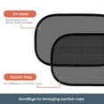 thumbnail image 4 of Jolly Jumper 2 Pack Sun Cling – Black | UV Protection & Sun Glare Shield for Car Windows | Easy Cling, No Suction Cups, 4 of 6