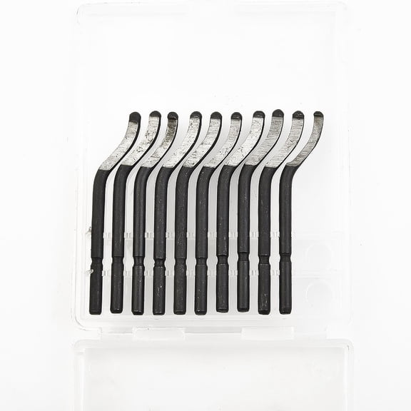 NB1100 Burr Handle /10 PCS Cutters Hand Deburring Rough Edges Tools