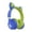 Blue, variant on XZNGL Led031 Foldable Head-Mounted Luminous Ear 5.0 Wireless Ear