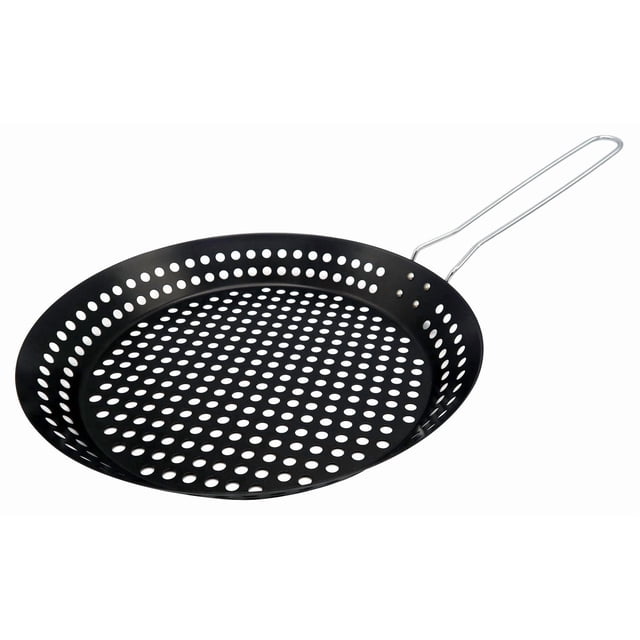 Expert Grill Non-Stick Grilling Skillet with Foldable Handle