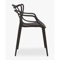 thumbnail image 3 of Heavenly Collection Plastic Dining Chair for Dining Area, 3 of 8