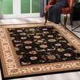thumbnail image 1 of Rug Branch Majestic Vintage Persian High-Density Area Rug and Runner, Traditional - JA2117BK28CL, 1 of 8