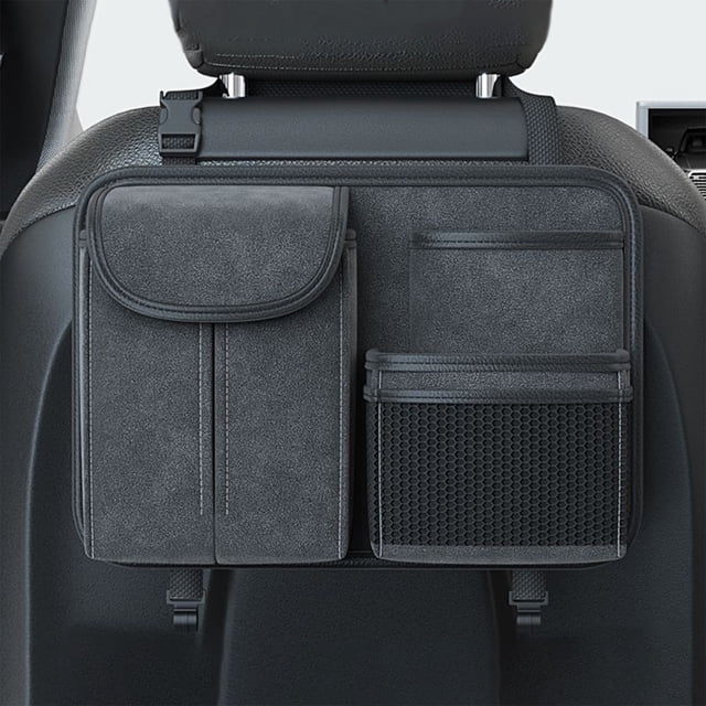Car Rear Seat Back Storage Bag Multi Hanging Pocket Trunk Bag Organizer Auto Stowing Tidying Interior Accessories Supplies