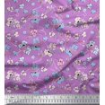 thumbnail image 1 of Soimoi polyester Crepe Fabric Artistic Floral Decor Fabric Printed Yard 42 Inch Wide, 1 of 5