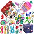 thumbnail image 1 of Wangsaura Christmas Fidget Toy Cartoon Kid Brain Training Stress Relief Toys, 1 of 8