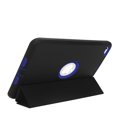 thumbnail image 4 of Mignova For New iPad 9.7 2017/2018 Case Heavy Duty Full Body Rugged Protective Case with Auto Sleep/Wake Up Stand Folio&Three Layer Design for Apple iPad 9.7 inch 2017/2018 (Black+Blue), 4 of 9