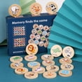 thumbnail image 3 of MesaSe Wooden Match Memory Game For Kids  20pc Memory Matching Cards  Educational Memory Matching Game For Pre-Kindergarten Early Learning Development, 3 of 5