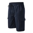 thumbnail image 1 of Diufon Shorts Cargo de Randonnée pour Hommes Imprimés Décontractés Printemps Été avec Poches, 1 of 5
