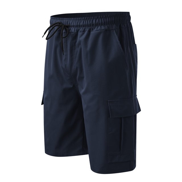 Diufon Shorts Cargo de Randonnée pour Hommes Imprimés Décontractés Printemps Été avec Poches