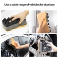 thumbnail image 4 of Double Sided Cleaning Sponge Block Car Wash Products H-shaped Wave Car Wash Sponge/ Camping Essentials, 4 of 7