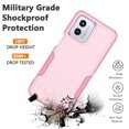 thumbnail image 2 of For Motorola Moto G 5G 2023 Phone Case,2 in 1 Hard PC Phone Case for Moto G 5G 2023 , Rubber & Rugged Shockproof Full Body Protection Case Cover - Black, 2 of 6