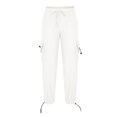 thumbnail image 2 of XZNGL Casual Pants for Men, Cotton Linen Blend Drawstring Elastic Waist Multi Pocket Cargo Style, Low Rise, Straight Leg, Breathable Summer Winter Wear, 2 of 6