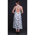 thumbnail image 3 of Bimba Robe de Plage d'Été pour Femmes, Dos Nu, Col Licou, Soirée, Petite, 3 of 6