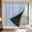 Blue, variant on Double Layer Blackout Curtains Thermal Insulated Room Darkening Drapes, Xinsrenus No-Drill Rental Friendly Window Coverings for Bedroom, Light Filtering Sheer Lace Curtain for Bay Window Living Room