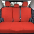 thumbnail image 4 of For 2021-2024 Ford Bronco Sport FH Group Neoprene Custom Fit Seat Covers Water Resistant Solid Red - Full Set, 4 of 9