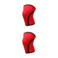 thumbnail image 1 of Ruiboury 1/2/3/5 Non-skid Knee Sleeves Weightlifting Lightweight And Fashionable Support Model B all red M 2PCS, 1 of 6