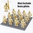 thumbnail image 2 of Royalbelle 12Pcs Skeleton Warrior Toys Sword Man Middle Ages Minifigures Building Blocks Ax, 2 of 4