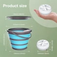 thumbnail image 3 of PRETXORVE Folding Washing, Portable Small Dormitory Socks And, Ultrasonics Turbine Mini Washing, 3 of 7