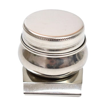GUOOL Oil Paint Dipper Cup Oil Paint Pot for Students Artists Acrylic Oil Painting Single Hole 4.2x3cm