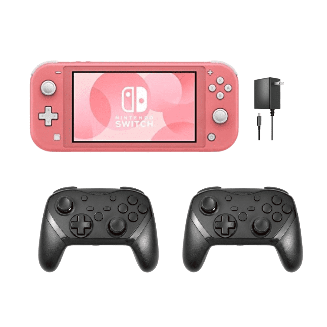 Nintendo Switch Lite Handheld Video Game Console (Coral Pink