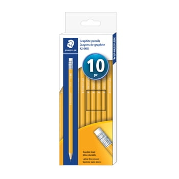 Staedtler HB #2 Yellow Graphite Pencils