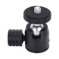 thumbnail image 1 of Mini Ball Head, Ball Head With Hot Shoe Mount Adapter 1/4 Inch Screw And Hot Shoe Mount Adapter With 1 X Mini Ball Head For Camera Replacement For Tripod Black Ball,Red Ball,Silver, 1 of 8