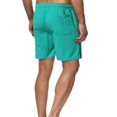 thumbnail image 4 of KIHOUT Short d'Été Rabais Mode Homme Uni Taille Élastique Taille Mi-Haute Ample Poches Bandage Short, 4 of 4