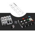 thumbnail image 3 of Miulika Switch Tester Base Acrylic Plate for Cherry Switch Display Board Spare Parts 1x4 board, 3 of 9