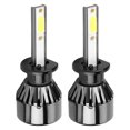 thumbnail image 2 of 2Pcs 80W For H1 White Light Car LED Headlight Bulbs Auto LED Light Headlamp, 2 of 8