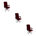 thumbnail image 4 of VONKY 3pack/lot Chair Cover Thickened And Anti-Skid Stay Securely In Place For Added Dust-proof Polyester wine red L 3Set, 4 of 6