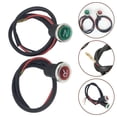 thumbnail image 1 of 2 Pcs Indicateurs Lumineux ATV pour Visibilité Améliorée en Inversé et Neutre, 1 of 2
