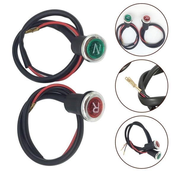 2 Pcs Indicateurs Lumineux ATV pour Visibilité Améliorée en Inversé et Neutre