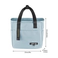thumbnail image 2 of TIELUTT Home Handheld Bento Bag Refrigerated Insulated Electrician Kits for Adults Work Bag for Men Lunch Womens Lunch Tote with Shoulder Strap Thermal Lunch Bag for Hot Food Toddler Lunch Bag Horizo, 2 of 7