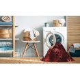 thumbnail image 2 of Ahgly Company Machine Washable Indoor Rectangle Transitional Maroon Red Area Rugs, 2' x 4', 2 of 7