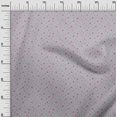 thumbnail image 2 of oneOone Cotton Poplin Fabric Blue & Peach Flower Floral Decor Fabric Printed BTY 42 Inch Wide, 2 of 4