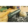 thumbnail image 3 of Fox Run Natural Marble Rolling Pin with Wooden Base, Green, 10 inches, 3 of 8