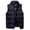 D-Navy, variant on Kcodviy Men Autumn and Winter Jackets for Men Solid Zipper Hooded Loose Mens Long Wool Coats Winter Outdoor Coat Top Blouse