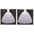 thumbnail image 2 of Jupon Crinoline pour Femmes, Ligne A, Jupe à 6 Anneaux, Jupon Long pour Mariage, Robe de Mariée, Robe de Bal, Noir, Taille Unique, 2 of 7