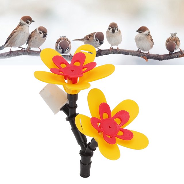 Octpeak DIY Hummingbird Feeder, Birds Feeding Flower Plastic For Patio