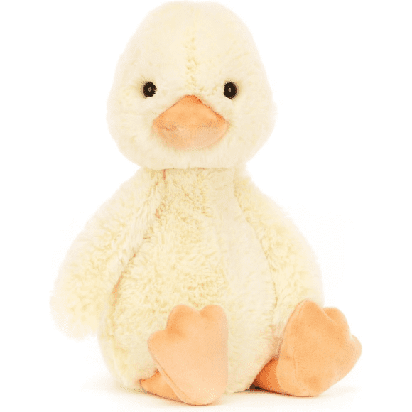 Jellycat Duckling Peluche, Moyen 12 Pouces Jouet en Peluche Excellent Cadeau pour Enfants et Adultes