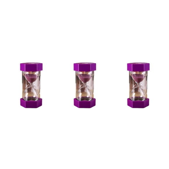 kurtrusly Safe And Eco-friendly Sandglass Timer Gifts For All Occasions 10 Minutes Hourglass Timer Sand Timer As Shown 3Set