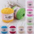 thumbnail image 1 of Yhmxh Crochet Yarn -Multi Colored Acrylic Hand Knitting Yarn Lace Thread DIY Woven Cotton Fine Cotton Thread Crochet Yarn, 1 of 7
