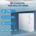 thumbnail image 3 of Under Sink Tankless Reverse Osmosis System, 600 GPD, 7-Stage Filtration, 2:1 Pure to Drain, Smart Faucet with Reminder, Reverse Osmosis Water Filter for Home, 3 of 8