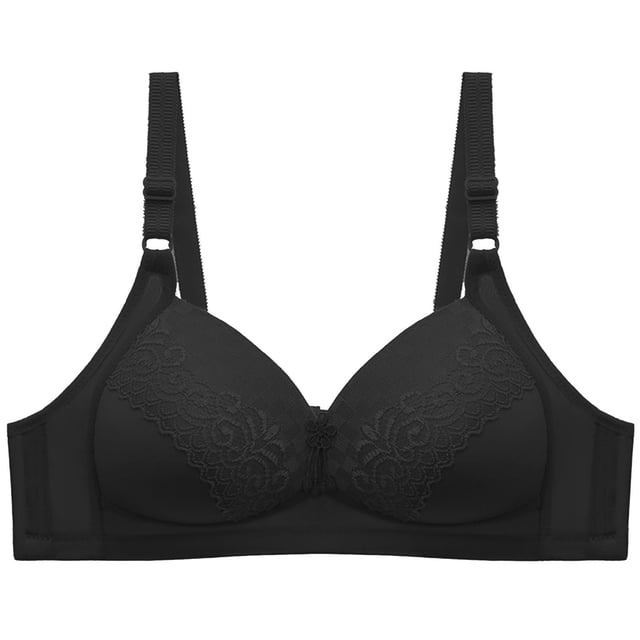 Timegard Wireless Bras for Women Plus Size Breathable Adjustable Strap Comfort Everyday Bras with Support