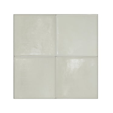 Smart Tiles Peel and Stick Backsplash, 5 Adhesive Tiles, Zellige Beige, 9"x9"