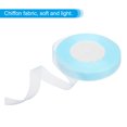 thumbnail image 3 of Unique Bargains 0.6 Inch x 50 Yard Organza Ribbon, Gift Wrapping Ribbon for Bouquet Cake Invitations Card Decoration, Light Blue, 3 of 7