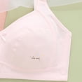 thumbnail image 4 of Akiihool Kids Bras for Girls Training Bra for Girls & Teens, No Show Seamless Teen Bras with Soft Light Padding, Back Hook and Comfortable Fit (Pink,9-10 Years), 4 of 4